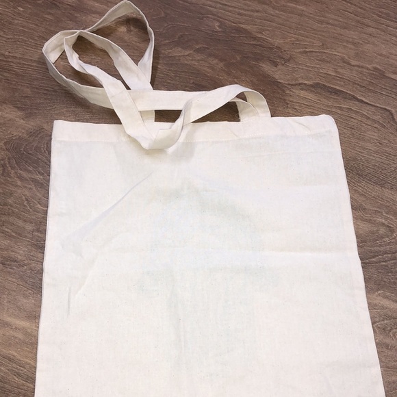 Lucky brand hindu namaste elephant canvas tote bag - Picture 3 of 4
